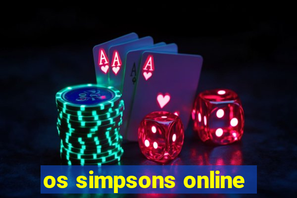 os simpsons online